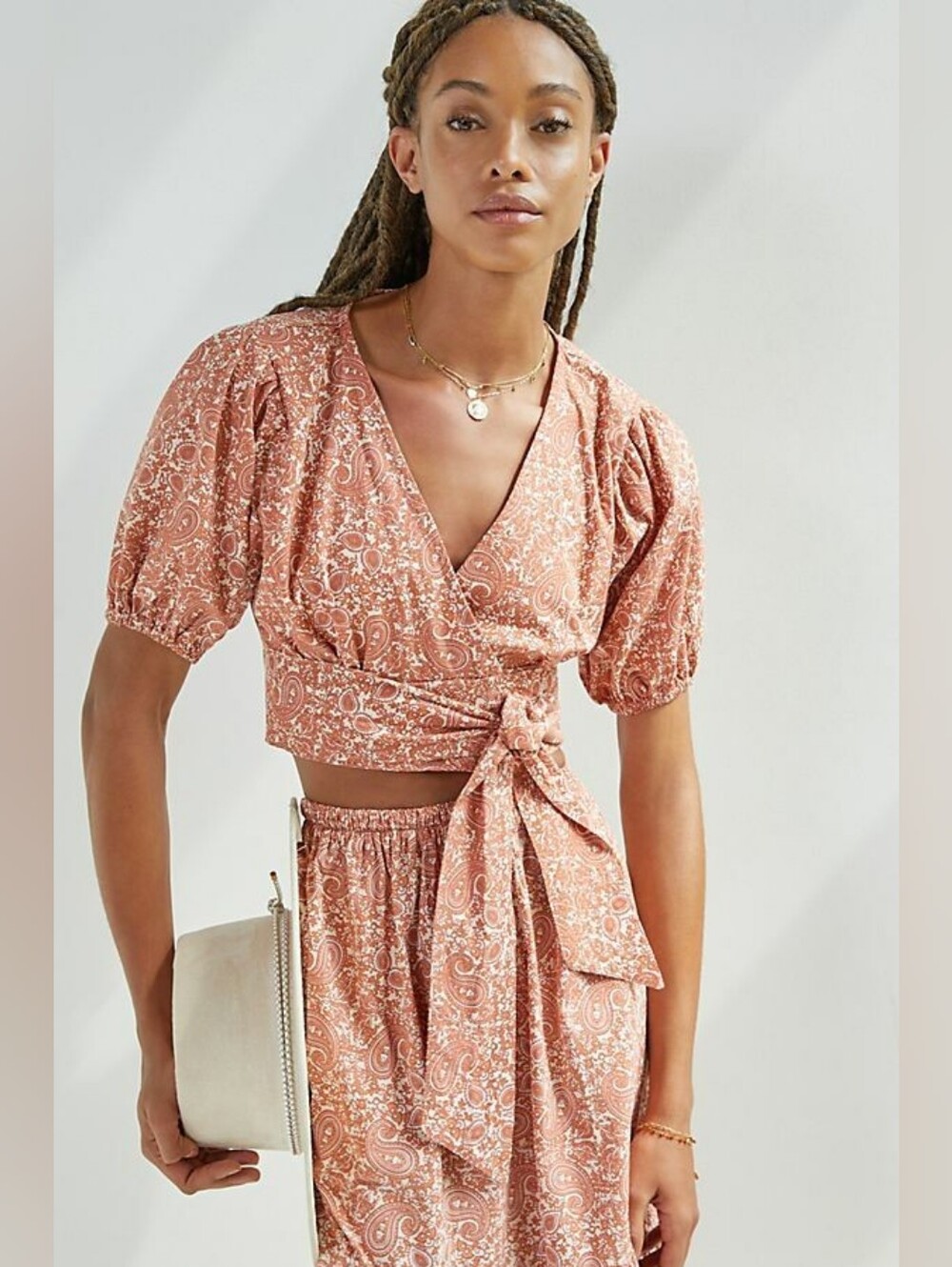 Price Firm 🍓 Anthropologie Beachgold Wrap Top
